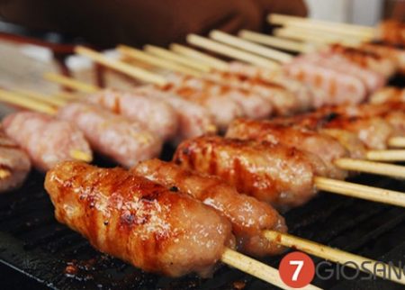 Cách làm Nem lụi nướng tại nhà
